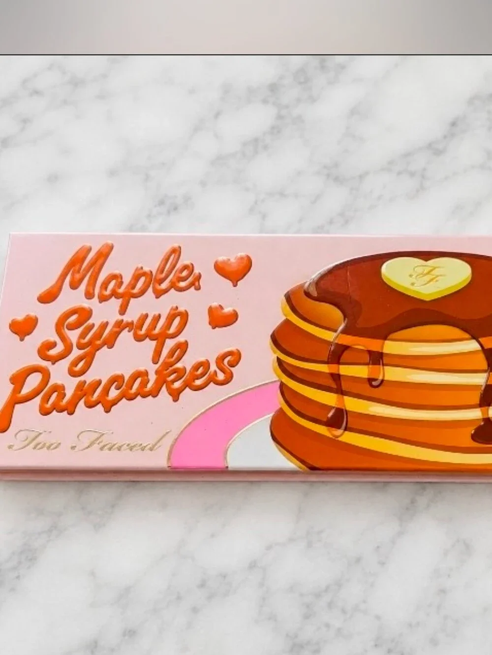 Too Faced MAPLE SYRUP PANCAKES Eyeshadow Palette NWOB!